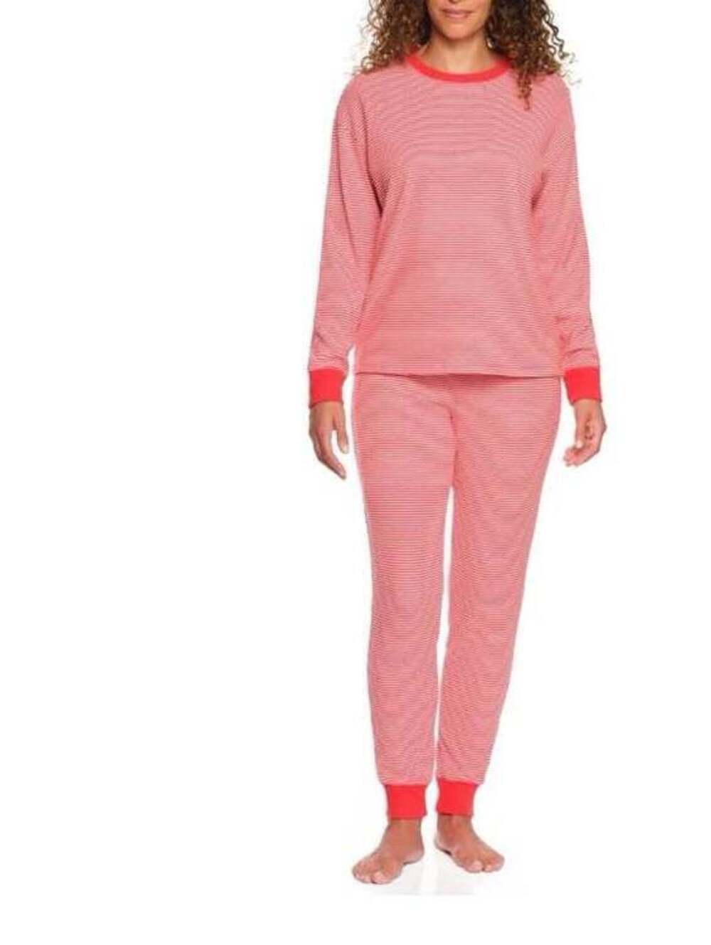 loft thermal red Pajama set